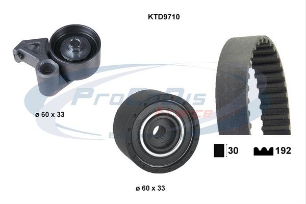 PROCODIS FRANCE Комплект ремня ГРМ KTD9710